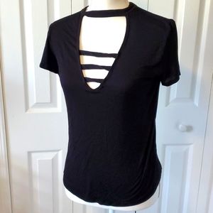 Black Short Sleeve Tshirt, medium